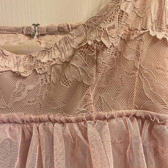 Free People After Midnight Babydoll Tulle Slip NWT - Picture 7 of 8